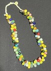 Large Round Bead Vintage African Mali Wedding Trade Bead Necklace — photo 2