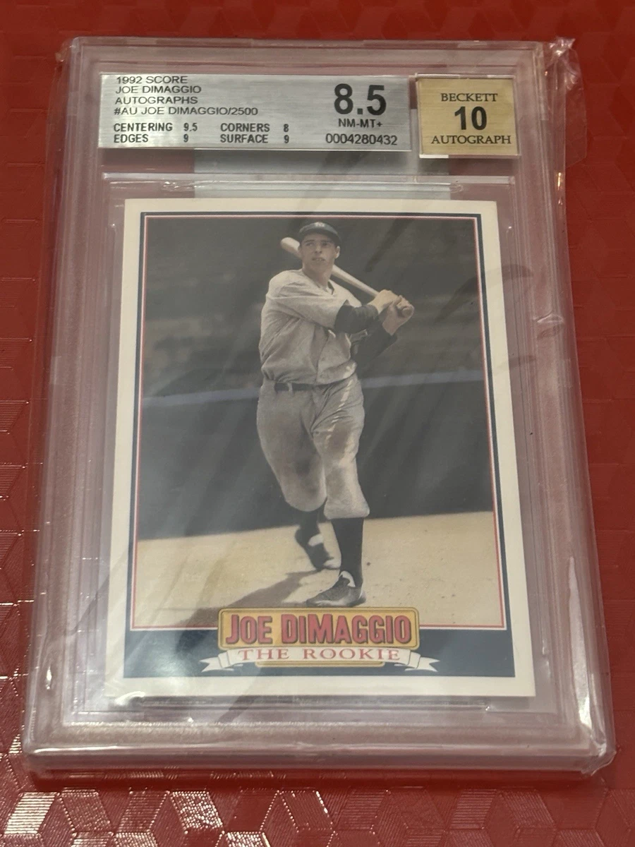 Joe DiMaggio Baseball Sports Trading Cards & Accessories Rookie
