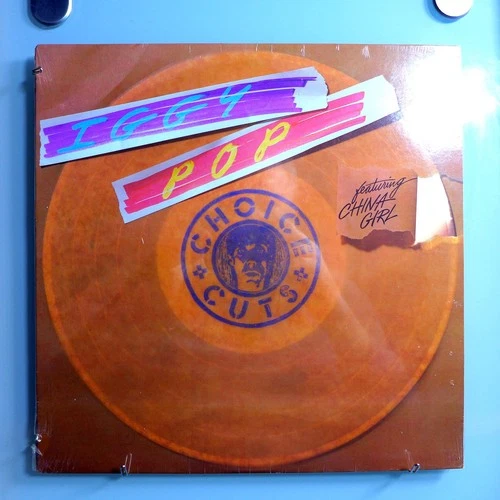 IGGY POP w/DAVID BOWIE~CHOICE CUTS~RARE SEALED ORIGINAL 1984 RCA LP~NEVER ON CD!