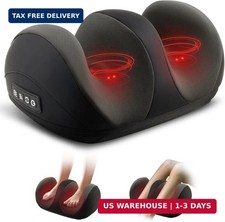 Foot Massager with Heat, Shiatsu Kneading Foot and Calf Electric Massager Machin
