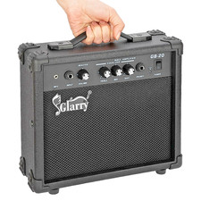 20W Electric Bass Guitar Amplifier Combo Amp Speaker Practice Portable Bass Amp
