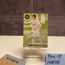 Luka Modric 2020-21 Panini Chronicles LaLiga Autograph Card Real Madrid 04/49