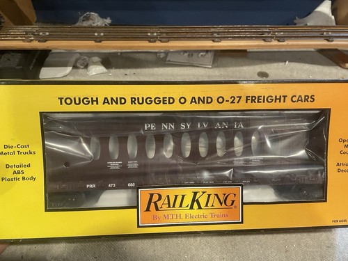 MTH Rail King Center I BEAM FLAT CAR Pennsylvania 30-76070 | Zustand: Used