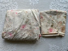 Ralph Lauren *WOODSTOCK GARDEN Floral QUEEN Extra Deep FITTED Sheet & 2 PC ITALY