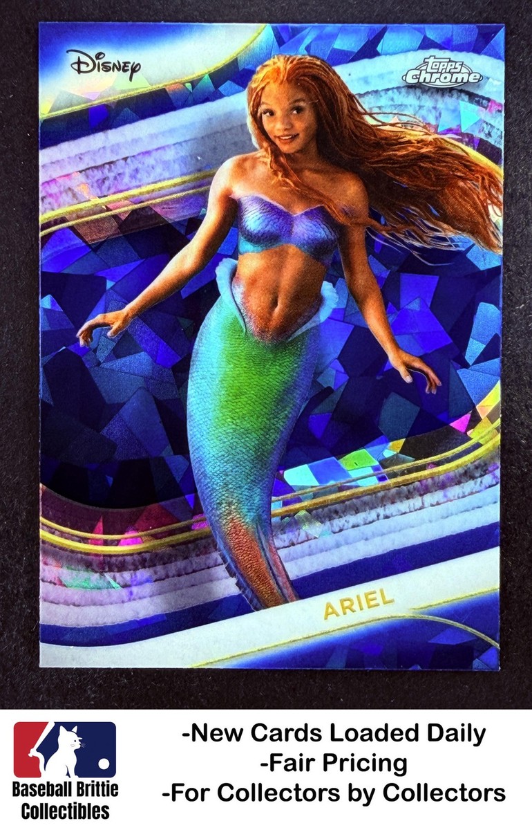 2025 Topps Chrome Sapphire Edition Disney #63 Ariel The Little