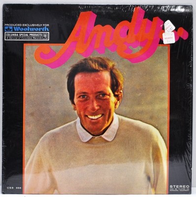 ANDY WILLIAMS ''Andy And Company'' 1969 LP  Woolworth PROMO  Columbia  CSS 966