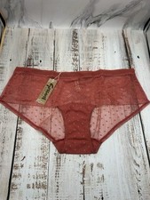 Gossard Boho Lace Short Brief XL Dusty Cedar Ladies EU 42-44 Lingerie BNWT