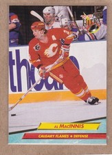 Al MacInnis 1992-93 Fleer Ultra #23 Calgary Flames