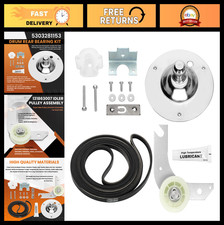 Dryer Drum Rear Bearing Kit Drive Belt Idler Pulley Arm Assembly - Compatible Dryer Drum Rear Bearing Kit Drive Belt Idler Pulley Arm Assembly - Compatible
