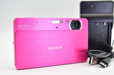 ⏯️[Excellent+5] SONY Cyber-shot DSC-T700 Digital Camera Pink