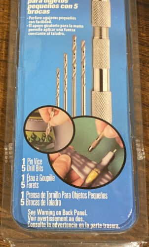 Testor Corp. Pin Vice & 5 Drill Bits Tool TES8943T Hand Tools Misc - Picture 2 of 3