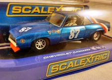 Scalextric C3430 Chevrolet Camaro 1969 No. 87 Jerry Peterson NEW OLD STOCK