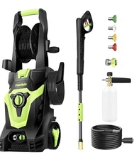 Electric Pressure Washer, 4 Different Pressure Tips,2.6 GPM、Brand new