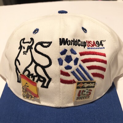 Vintage World Cup 94' USA Soccer Hat Snapback Men's One Size 90s w