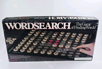 Vintage WORDSEARCH The Game Of Finding Of Words! Board Game By Pressman COMPLETE