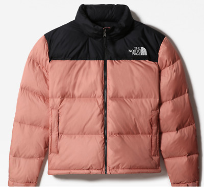 The North Face Damen Plus 1996 Retro Nuptse Jacke / Neu mit Etikett / Rose Dawn / UVP 270 