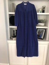 Vintage Vanity Fair Robe Button Up House Coat Purple Size Medium