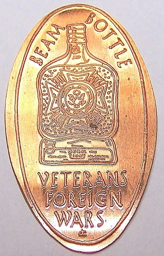 CRA-99: Vintage Elongated cent - VETERANS FORIEGN WARS