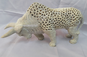 4 marble ox bull nandi sculpture hand carved stone indian home decor art h4236 ebay ebay