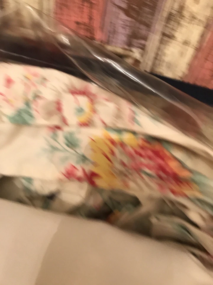 Falda de cama de colección retirada Ralph Lauren con dos volantes/floral Elise/EE. UU./Nueva sin abrir Foto 3 de 4