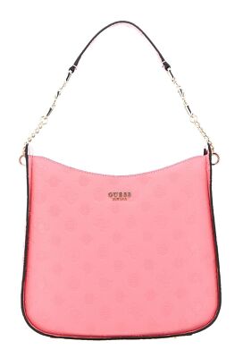 GUESS Galeria Hobo Schultertasche Tasche Pink pink Neu