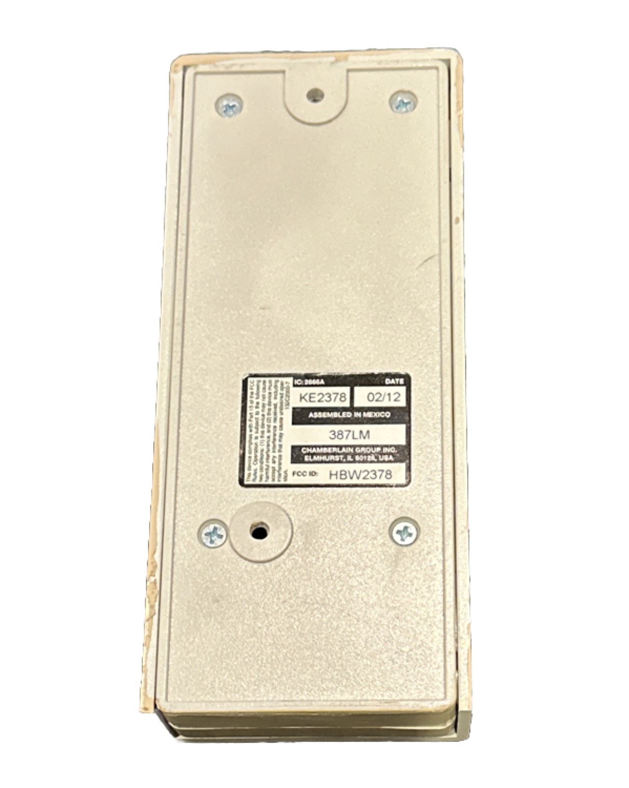 387LM LiftMaster Universal Keyless Entry Keypad With 2 Free Wall