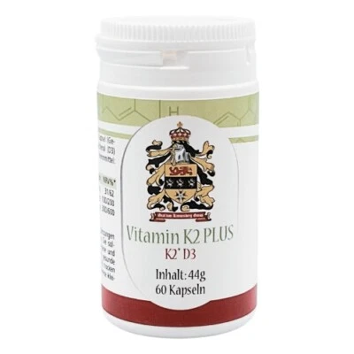 GRAF VON KRONENBERG GROUP Vitamin K2 plus Vitamin D3 plus Calcium | 60 Kapseln