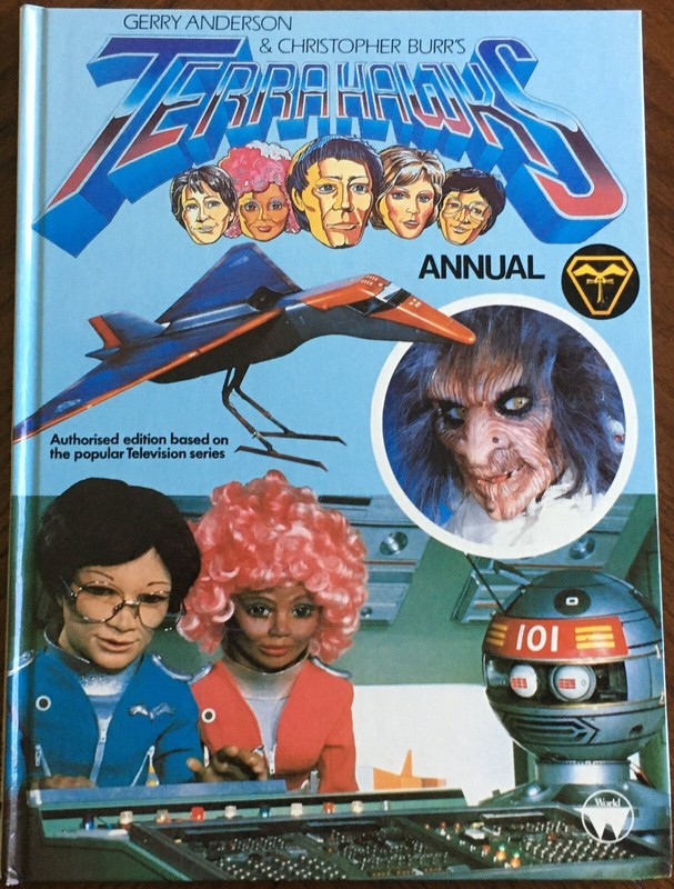 Gerry Anderson & Christopher Burr's TERRAHAWKS Annual 1984 Hardback