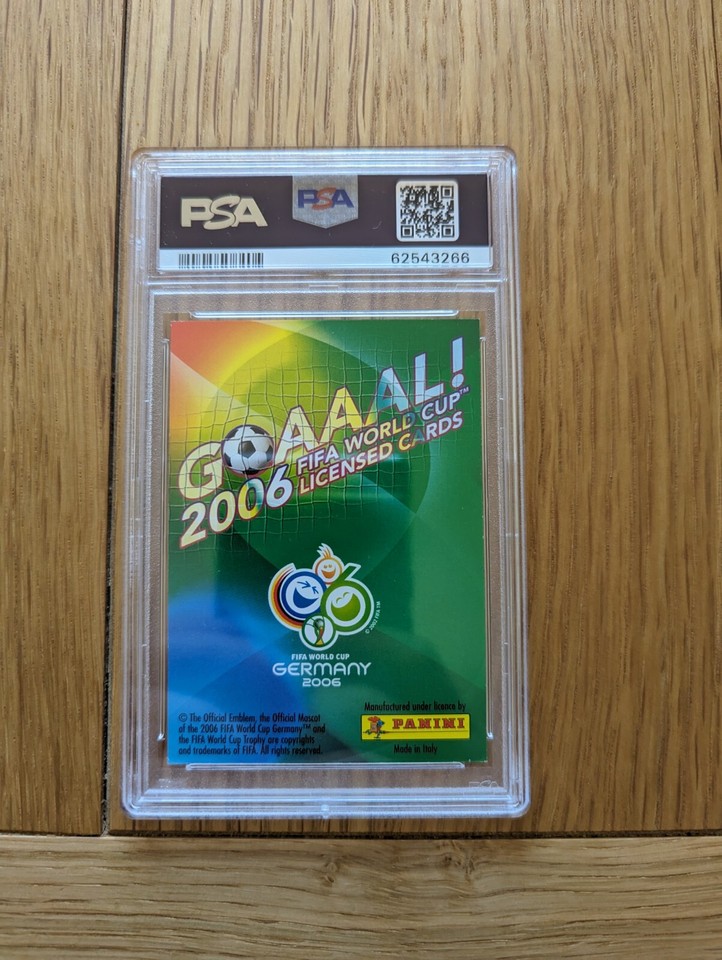 Autocollant Panini Lionel Messi 2006 GOAAAL GSG 6 - Rookie World Cup, Classé Rare, édition 2006