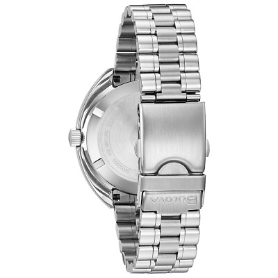 Bulova Men's Oceanographer Automatic Luminous Calendar Silver