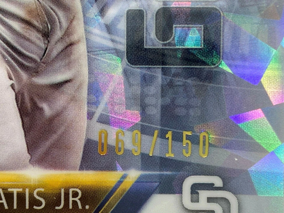 2018 Bowman   Fernando Tatis Jr.   ATOMIC REFRACTOR   Serial #69/150 ~ PSA 9 - Image 2 of 4