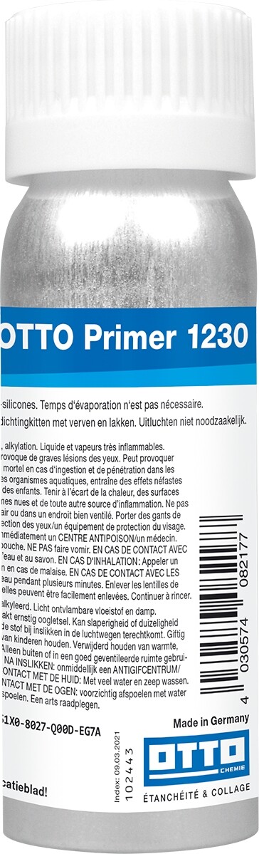 Otto Primer 1230 250 ml for improving the paintability of silicon