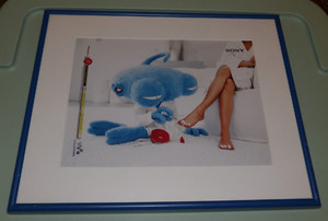 Official Sony Walkman Plato Framed Advertising Print (2001)