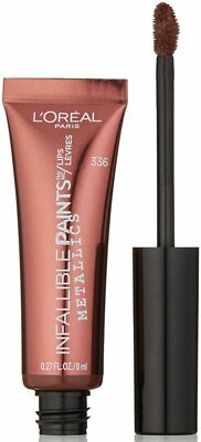 2 - L'OREAL Paris Infallible Paints, Metallic Lip Color in Liquid Venom #336 New