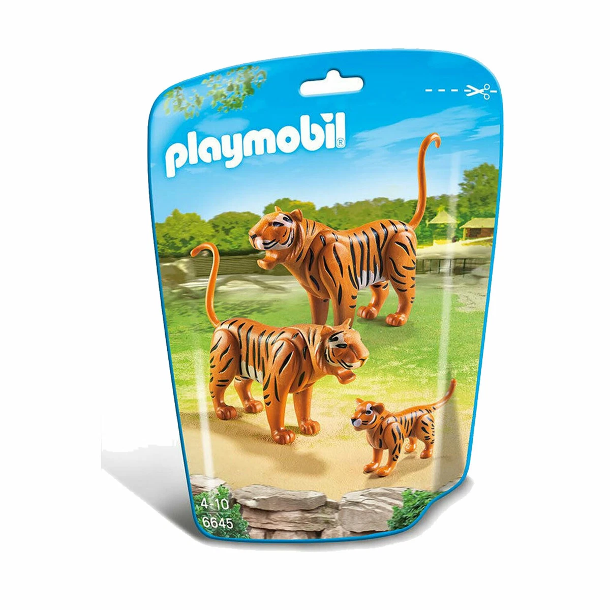Playmobil tiger sale family