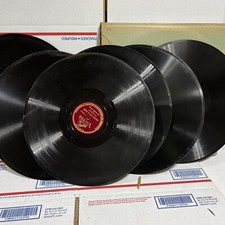 7 Enrico Caruso 12" Victor Records