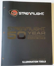 Streamlight Illumination Tools 50 Year Anniversary Catalog Booklet Military