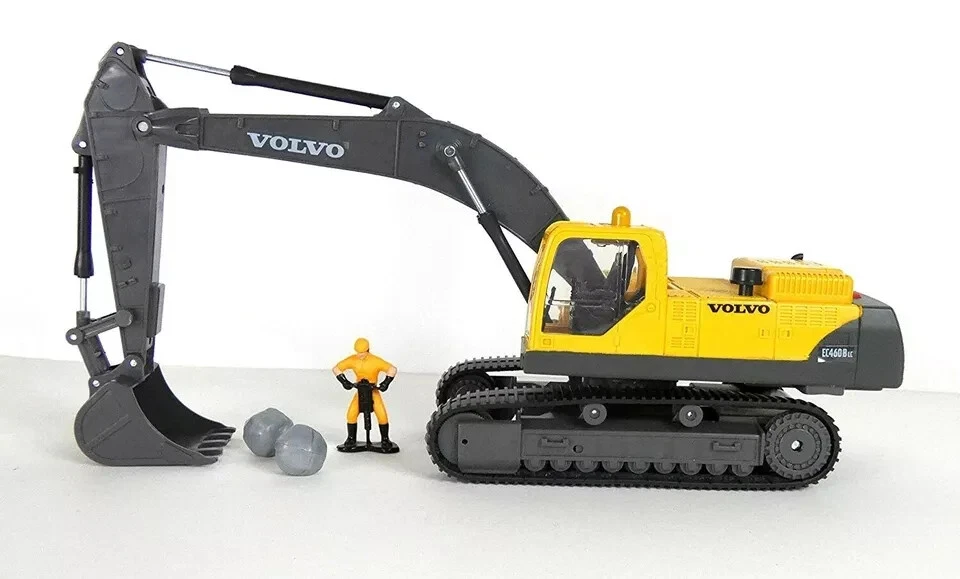NEWRAY - VOLVO EC460B Excavator w/Sound & Light - 1/32 - NEW Battery Power Toy - Image 3 of 4