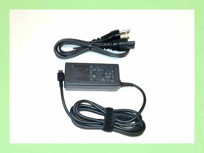 New OEM HP 45W USB-C Type AC Adapter With Cord 935444-002 934739-850