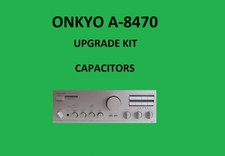 Stereo Amplifier ONKYO A-8470 Repair KIT - all capacitors
