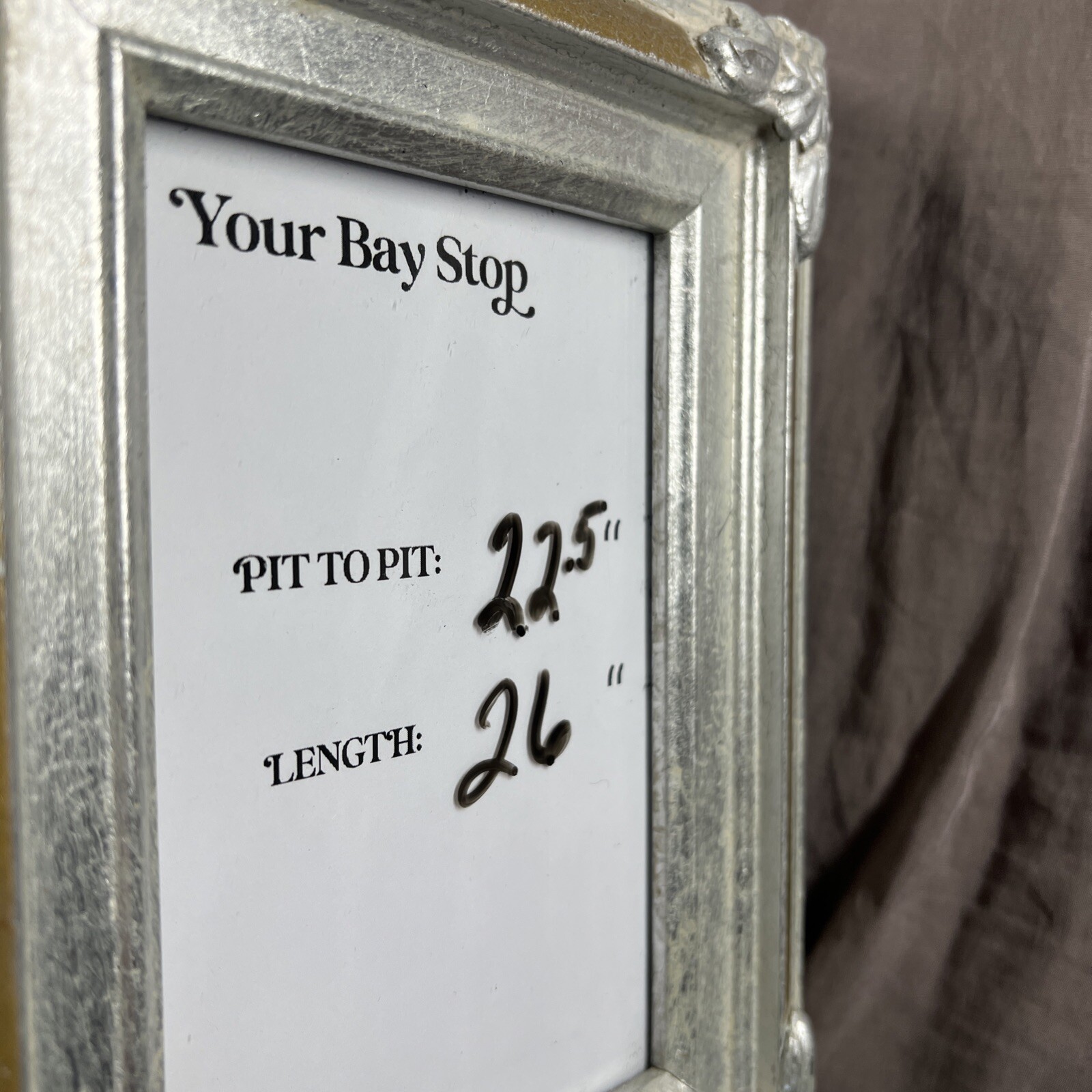 Chicos Blouse Size Large Button Up Solid Taupe Lo… - image 7