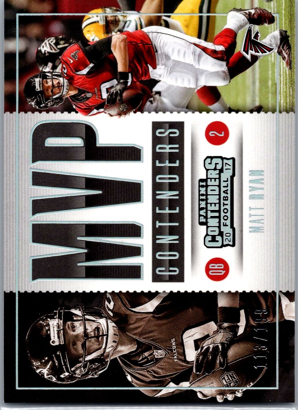 2017 Panini Contenders - MVP Matt Ryan #MC-2 Silver /199
