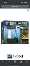 Zoo Med Repti Fogger Terrarium Humidifier RF-10 Ultrasonic Digital Used