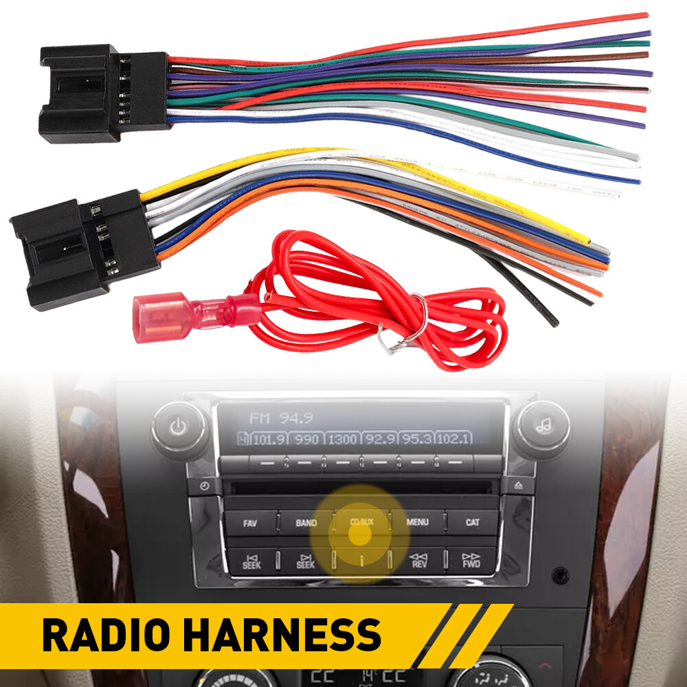 2007-2013 Chevy Silverado 1500 2500 Car Stereo Wiring Harness