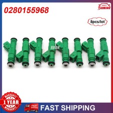 8 piezas 0280155968 nuevos inyectores de combustible para GM Ford TBI LT1 LS1 LS6 V8 EV1 Chevy