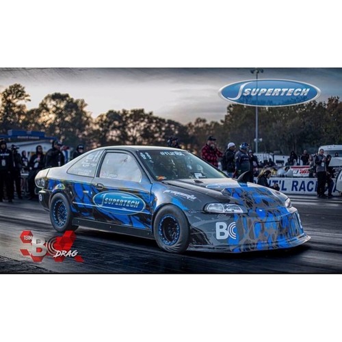 Juego de 8 válvulas de admisión de nitruro negro Supertech para motor Nissan SR20 VE P11 DOHC - Imagen 2 de 6