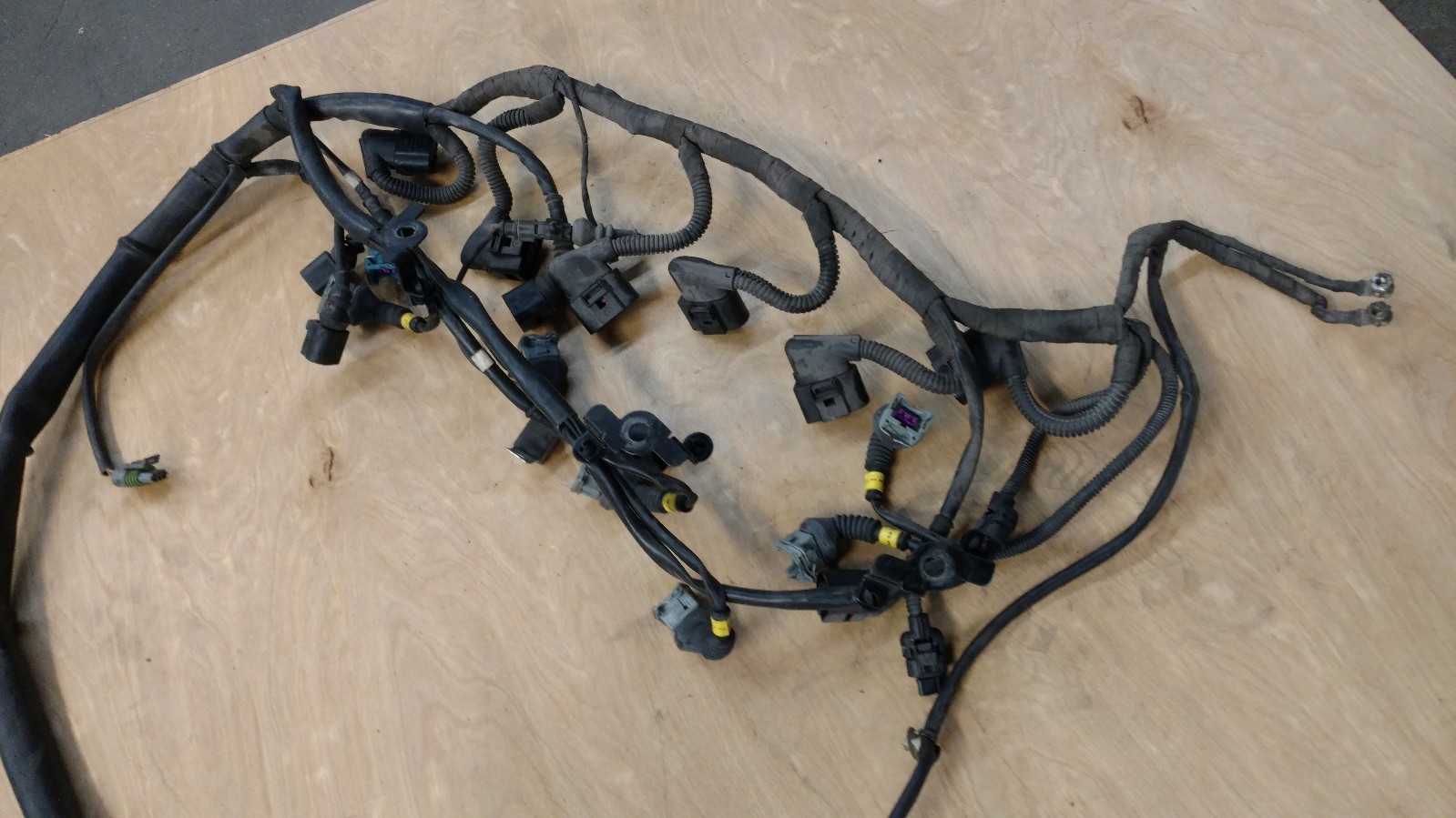 LAMBORGHINI MURCIELAGO LP640 670 DRIVER LEFT ENGINE INJECTION WIRING HARNESS OEM