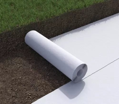 GEOFABRIC 1.2 Wide X 25m Roll Geotextile White Retaining Wall DRAINAGE FILTER - Picture 2 of 13