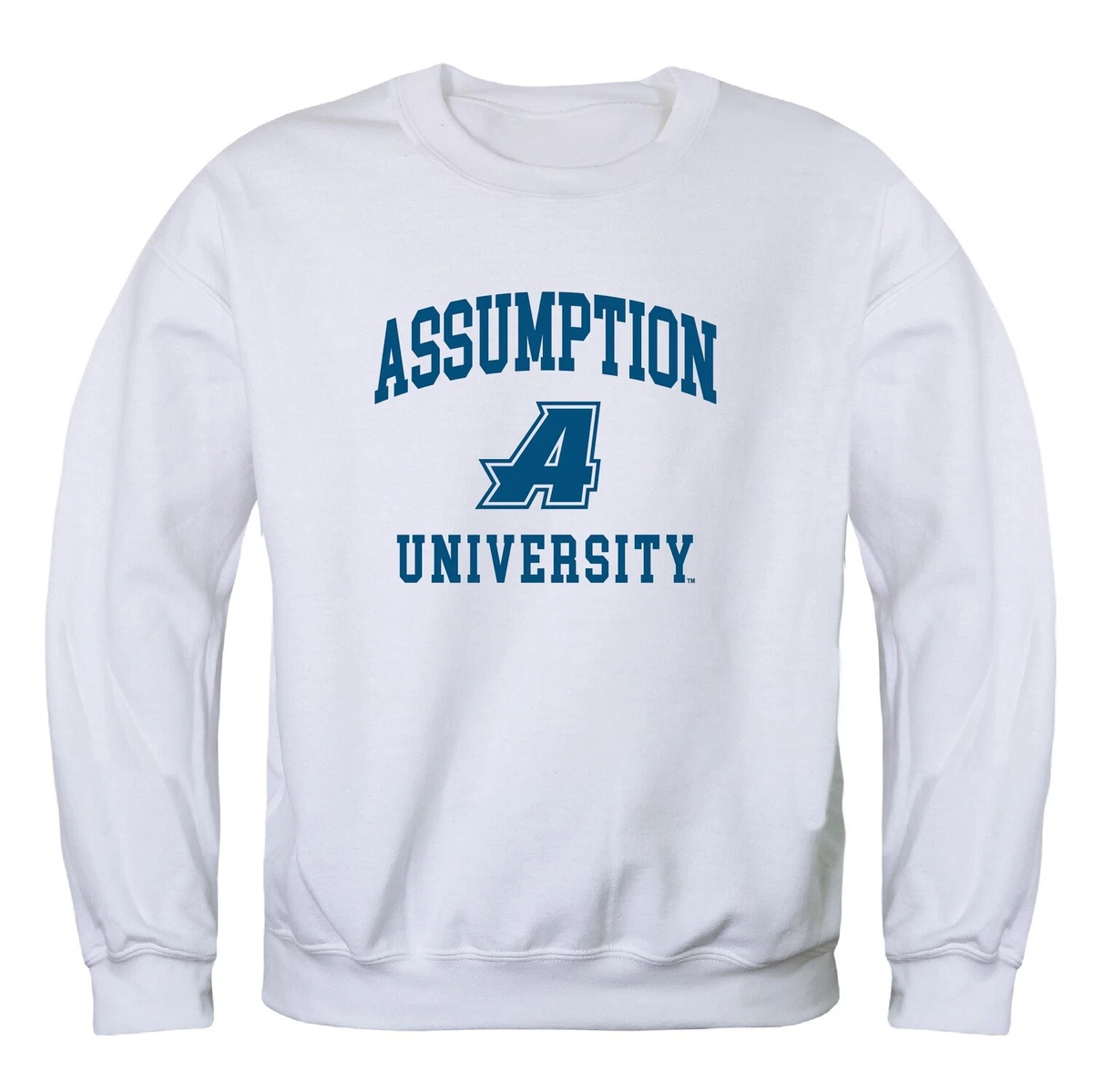 Assumption hot sale college sweatshirt