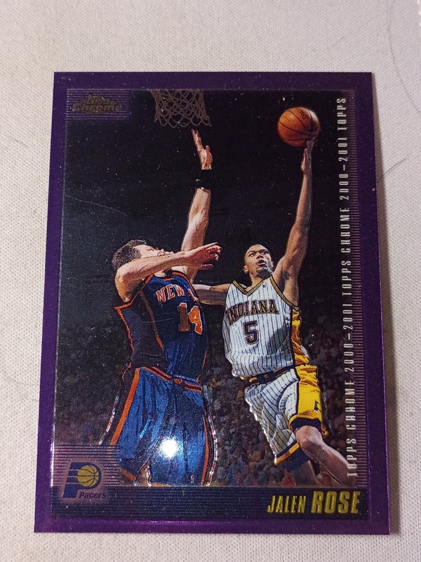 2000-01 Topps Chrome - Jalen Rose #3